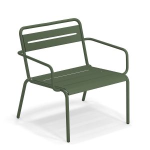 Loungestoel Star groen