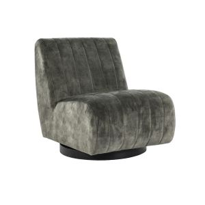 Fauteuil Silvia antraciet