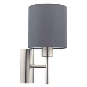 Wandlamp Pasteri grijs