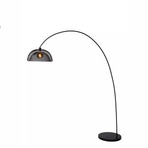 Mesh vloerlamp zwart